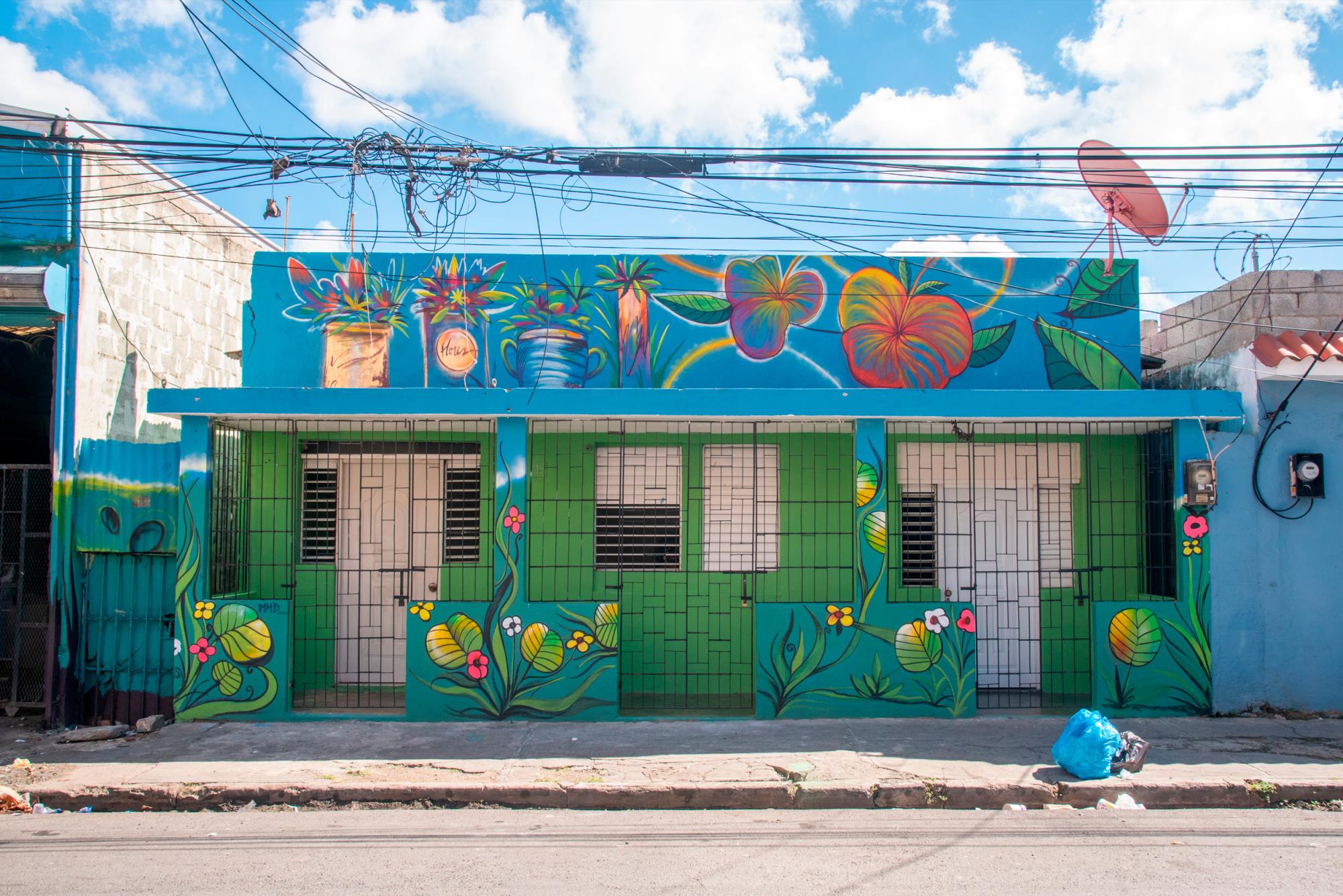 El arte se expresa en casa, en cada mural intervenido.