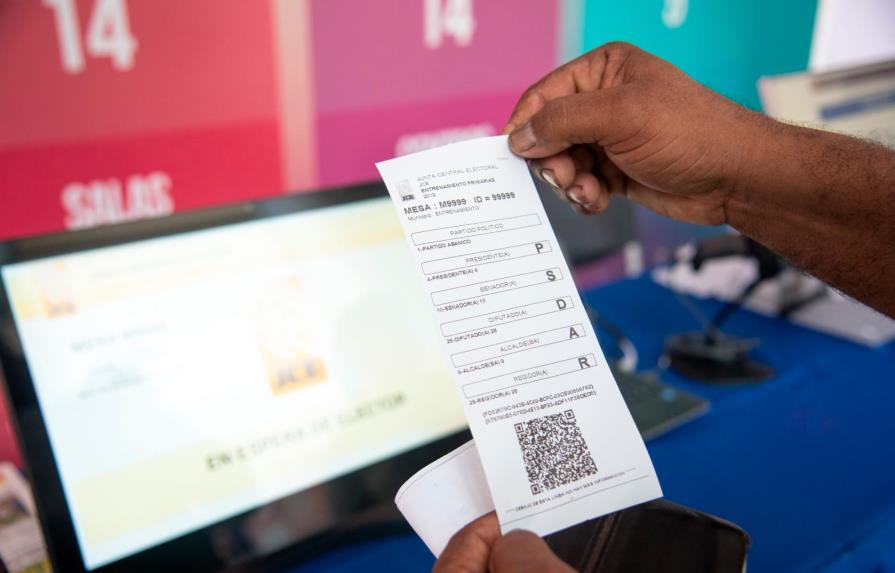 Equipos del voto automatizado se usarán en JCE y Registro Civil 