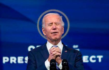 Biden se despide entre lágrimas de Delaware y vuela hacia Washington