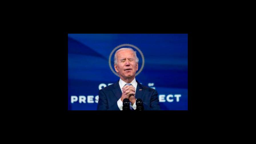 Biden se despide entre lágrimas de Delaware y vuela hacia Washington