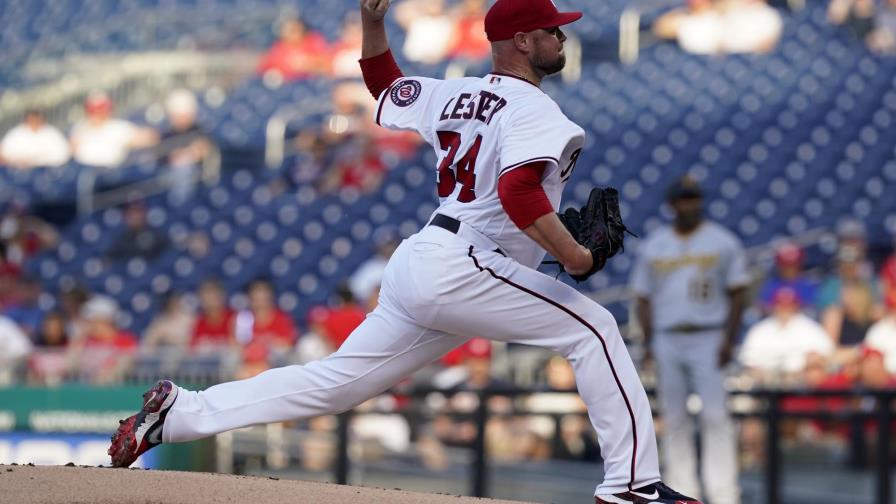 Schwarber pega jonrón y Nacionales derrotan a Piratas