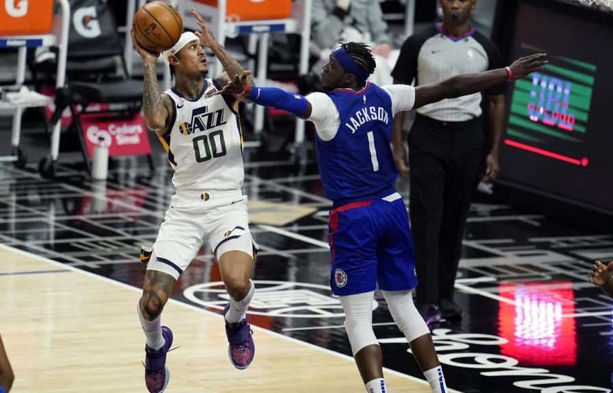 VIDEO | Jazz aplastan a Clippers e hilan 9no triunfo en la NBA
