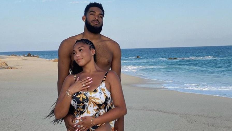 Jordyn Woods, examiga de Kylie Jenner, sale con el basquetbolista dominicano Karl-Anthony Towns