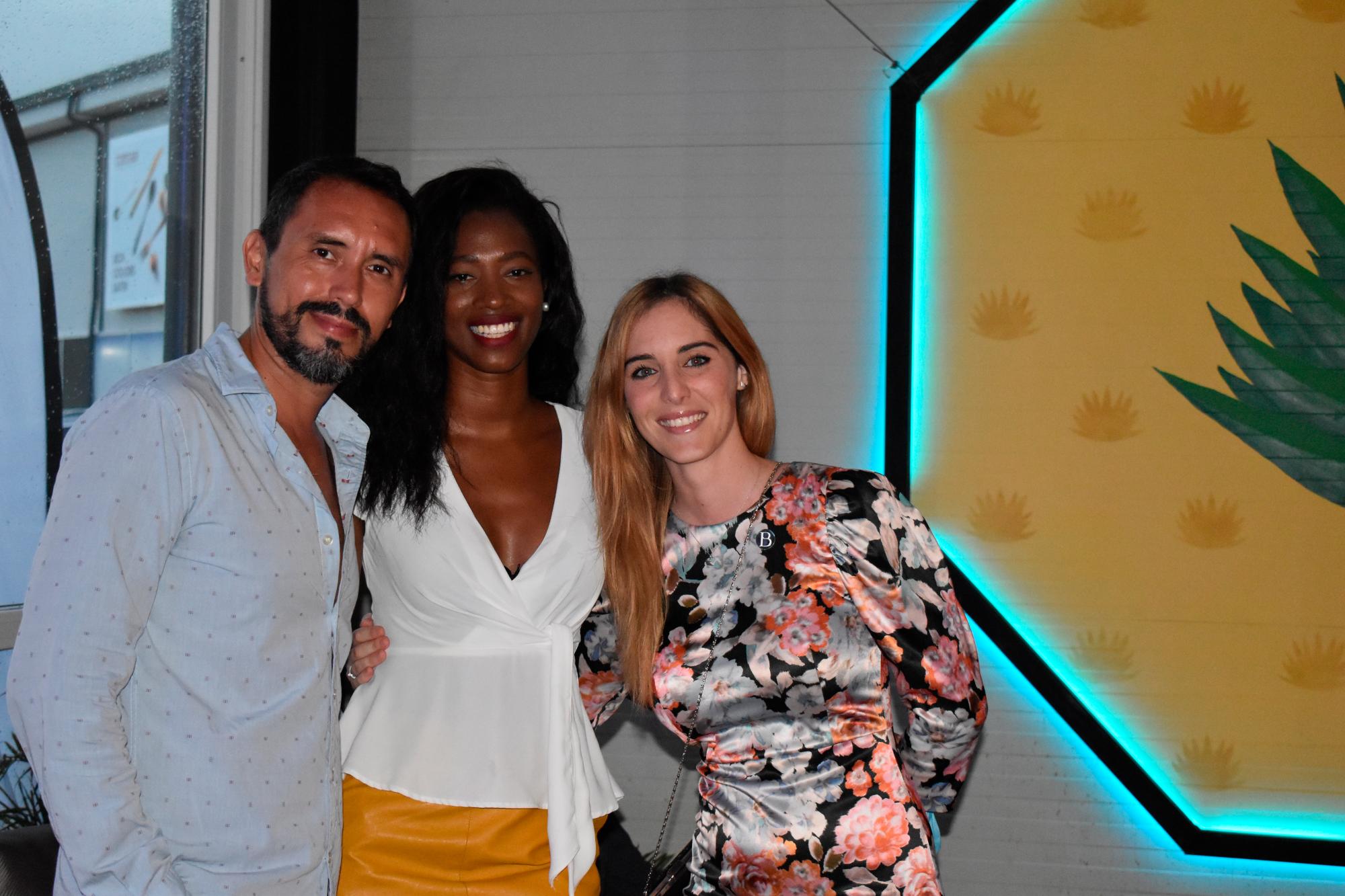 Jorge Gómez-Lisano, Mayoli Martínez y Tayi Orri.