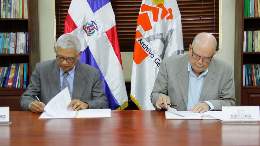 Archivo de la Nación y Academia de Historia firman convenio de colaboración Archivo de la Nación y Academia de Historia firman convenio de colaboración