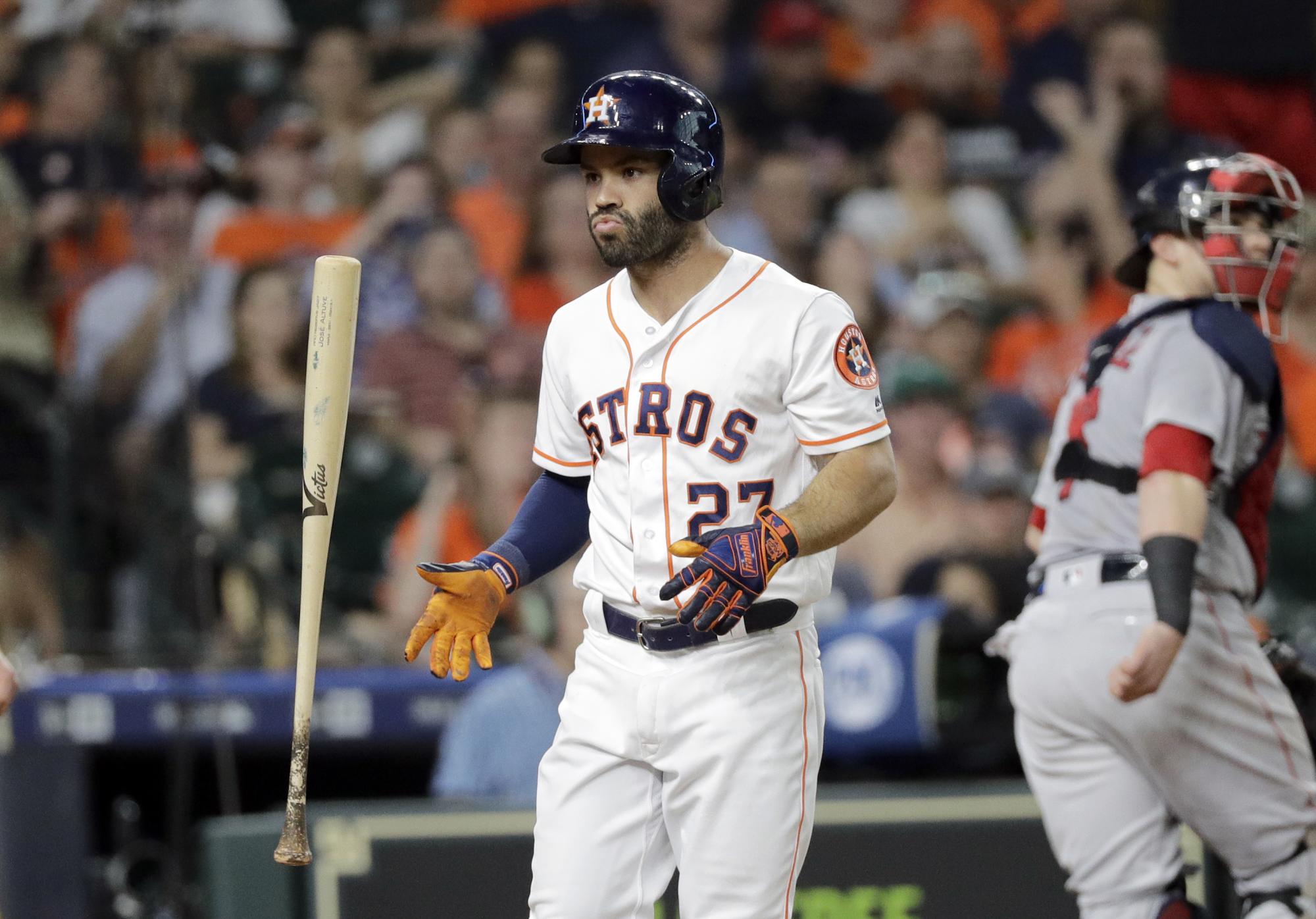 José Altuve es uno de los jugadores más pimentosos de las Grandes Ligas. Miluta con los Astros de Houston en las Grandes Ligas. (DL/Archivo)