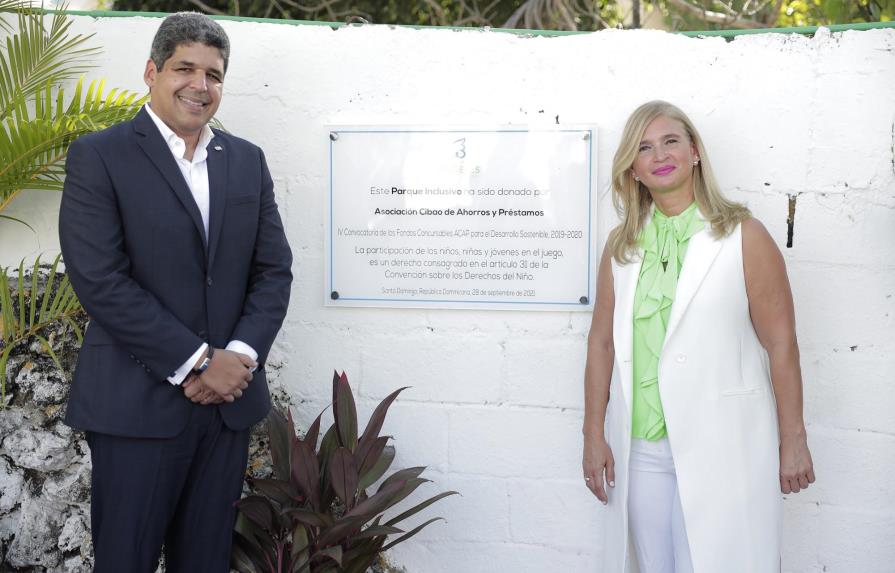 Inauguran el primer parque inclusivo de República Dominicana