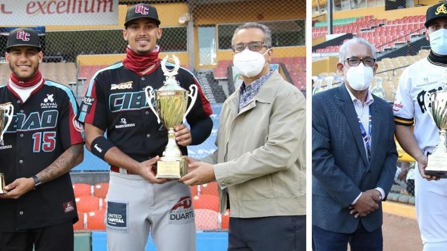 Guzmán, Sirí y Francisco Peña reciben premio Guante de Oro