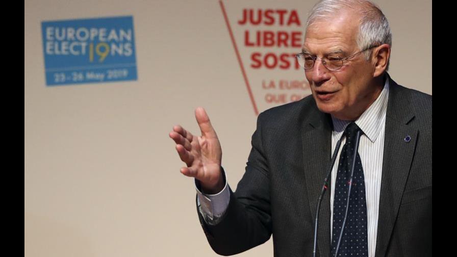 Borrell encabezará lista de socialistas españoles a europeas del 26 de mayo Borrell encabezará lista de socialistas españoles a europeas del 26 de mayo