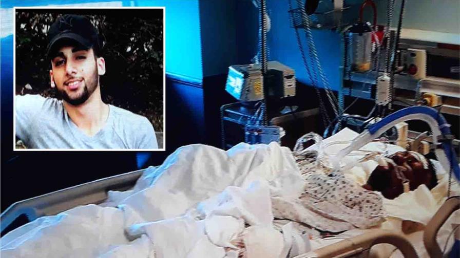 Sigue grave dominicano que rescató niña de 4 años de incendio que dejó 13 heridos Sigue grave dominicano que rescató niña de 4 años de incendio que dejó 13 heridos