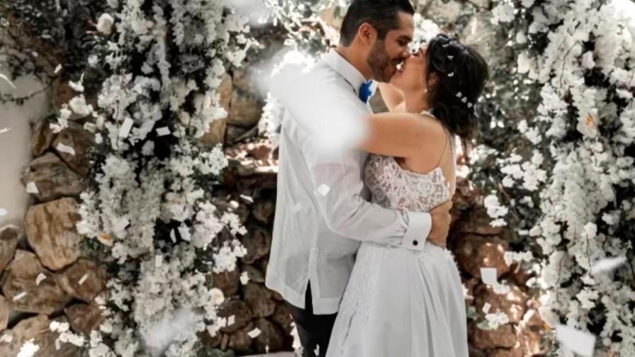 Juan Carlos Pichardo y Carmen Paniagua contraen matrimonio en medio de la pandemia