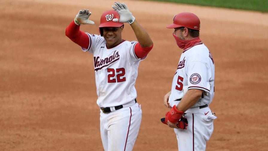 Soto se convierte en el campeón bate más joven de la Liga Nacional Soto se convierte en el campeón bate más joven de la Liga Nacional