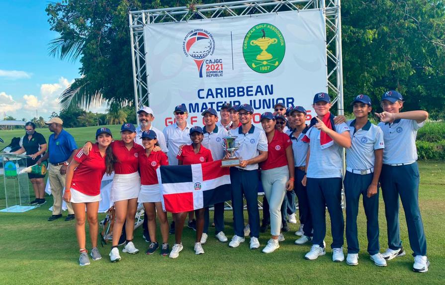 Dominicana conquista por primera vez el Campeonato Junior de Golf del Caribe
