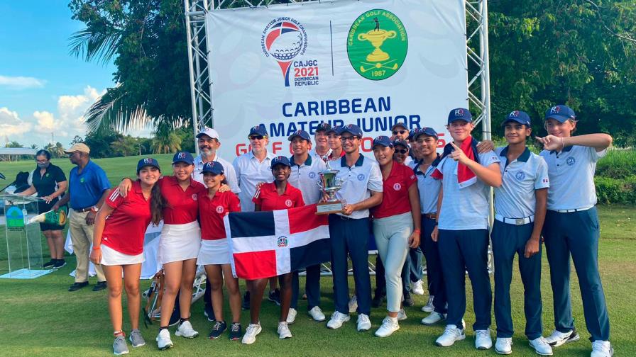 Dominicana conquista por primera vez el Campeonato Junior de Golf del Caribe