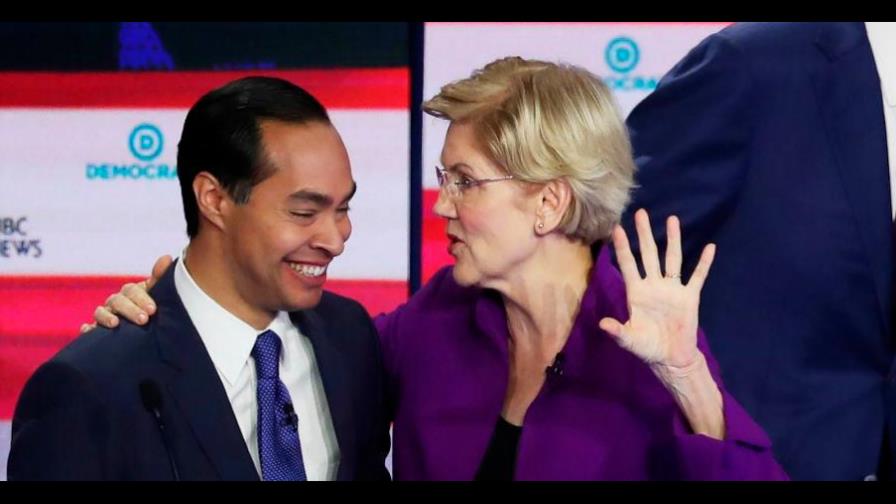 Julián Castro apoya a Elizabeth Warren como candidata presidencial demócrata