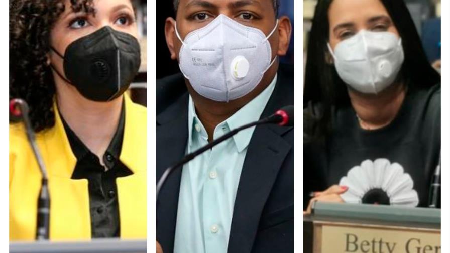 Juliana O’Neal, Bolívar Valera y Betty Gerónimo estrenan la curul de la Cámara de Diputados