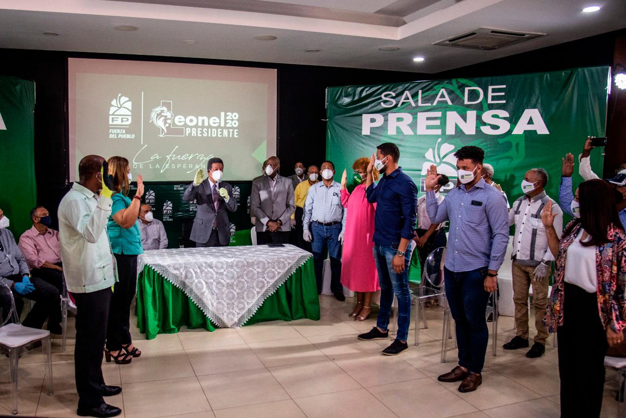 Juramentación de los dirigentes