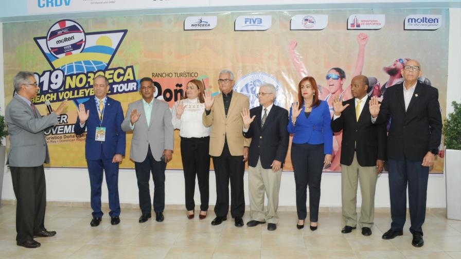 Senador Hato Mayor preside comité organizador circuito Norceca de playa