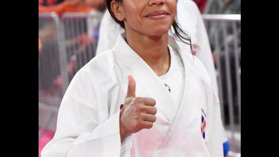 Karina Díaz conquista bronce en el karate de los panamericanos Karina Díaz conquista bronce en el karate de los panamericanos