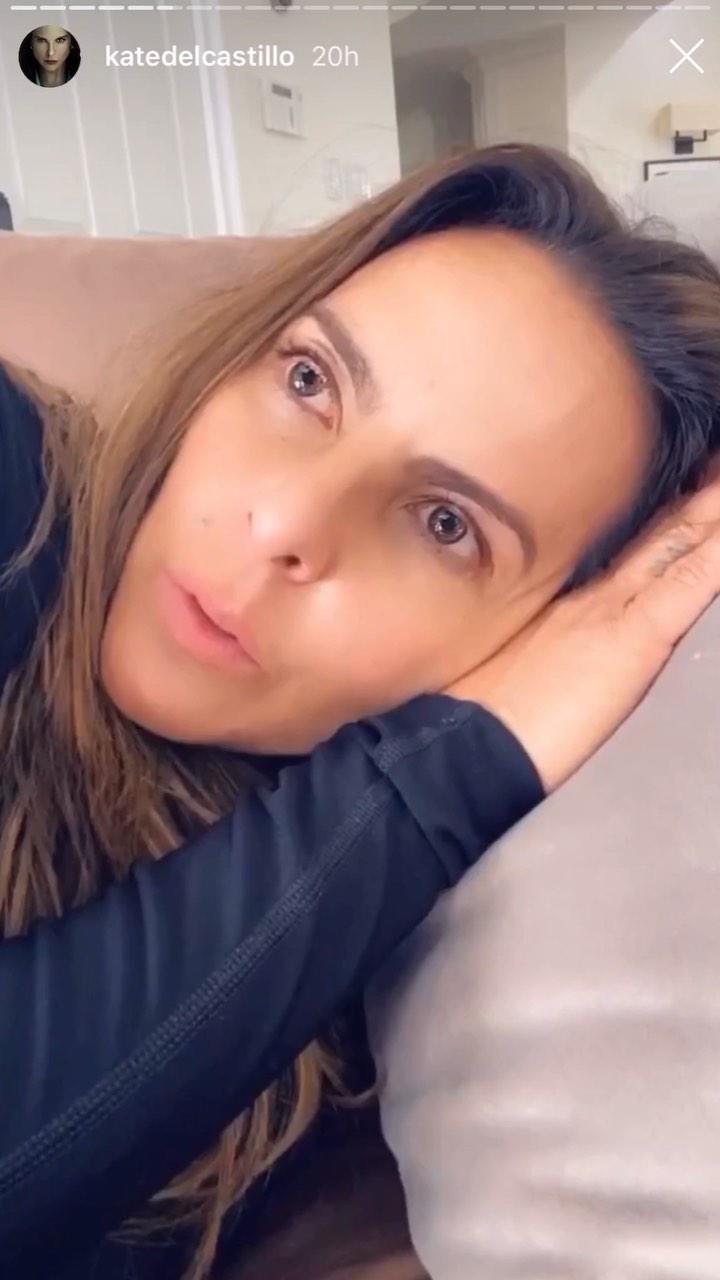 Kate del Castillo rompe en llanto en Instagram: “Hoy para mí no es un  día bueno”
