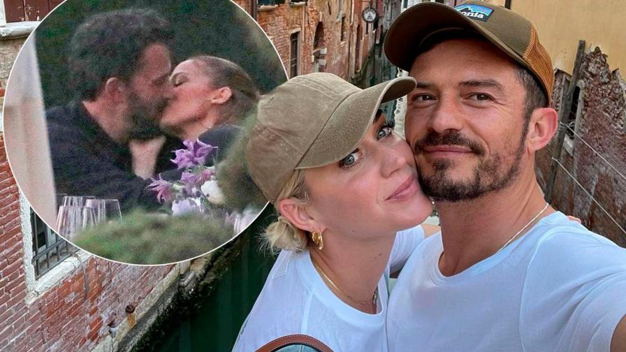 Jennifer Lopez y Ben Affleck se cuelan en las vacaciones de Katy Perry en Venecia