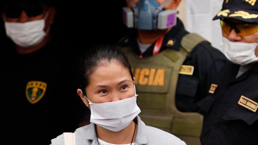 Keiko Fujimori recupera libertad en plena pandemia y sin juicio a la vista