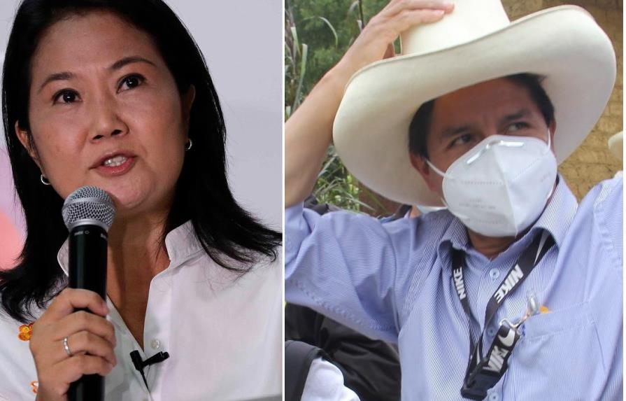 Keiko Fujimori y  Pedro Castillo, un duelo antagónico por el futuro de Perú