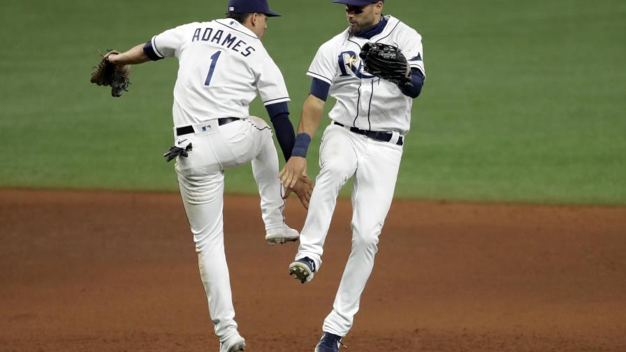Rays dividen con los Yanquis doble cartelera