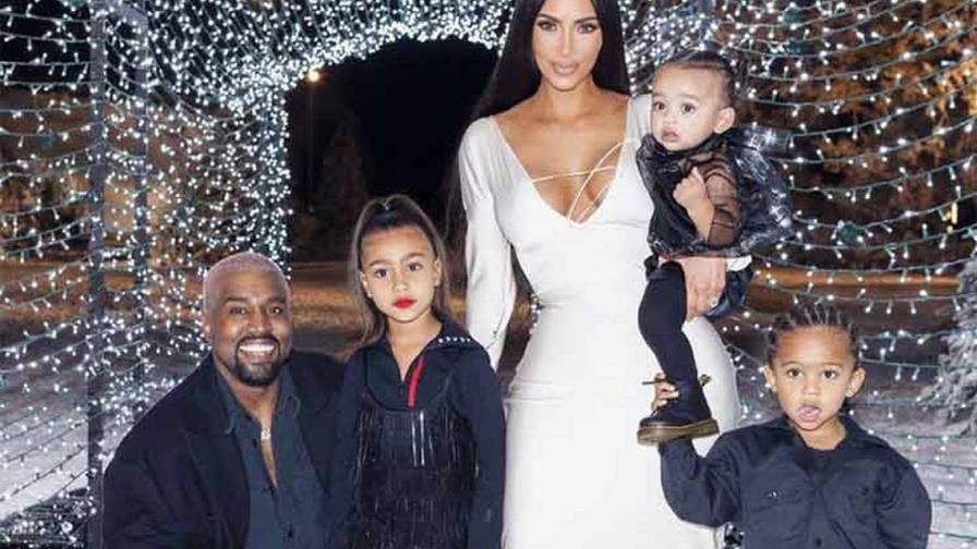 Kim Kardashian y Kanye West esperan su cuarto bebé