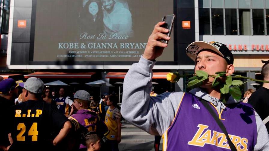 Consternación mundial por la muerte de Kobe Bryant