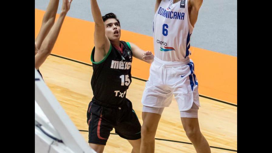 Dominicana desperdicia ventaja de 20 puntos y cae ante México en Centrobasket sub17