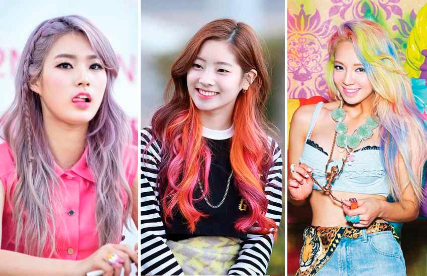 Cambian el color de su cabello de vez en cuando y ¡no hay un color que no hayan probado!