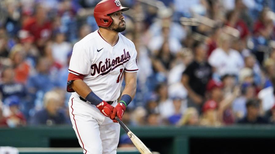 Con dos jonrones de Schwarber, Nacionales superan a Mets