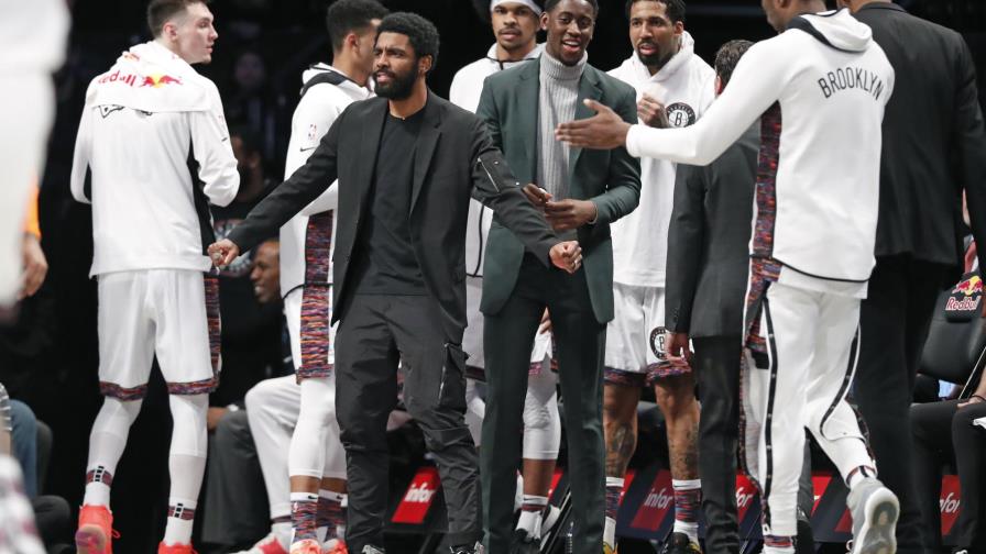 Irving podría reaparecer el domingo con los Nets en la NBA