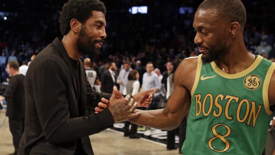 Kyrie Irving lanza un reto: quiere enfrentar en 1-1 a su amigo...Kemba Walker