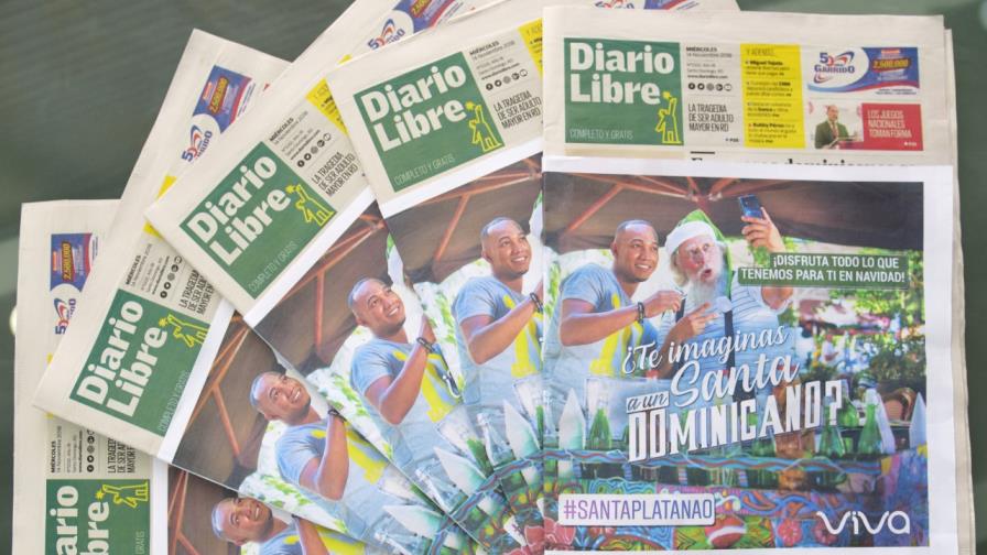 Diario Libre innova con portada falsa a 3/4 de página