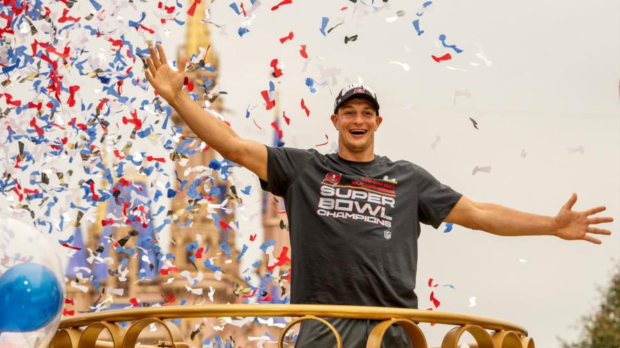 Conexión Brady-Gronkowski, evidente incluso en celebración