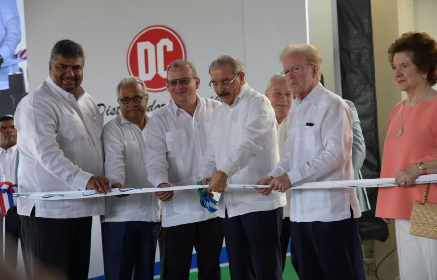 Danilo Medina encabeza inauguración de planta productos lácteos