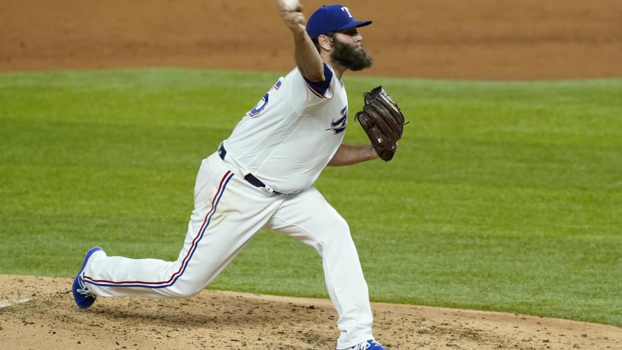 Lance Lynn llega a cuatro triunfos y Texas rompe racha de ocho derrotas Lance Lynn llega a cuatro triunfos y Texas rompe racha de ocho derrotas
