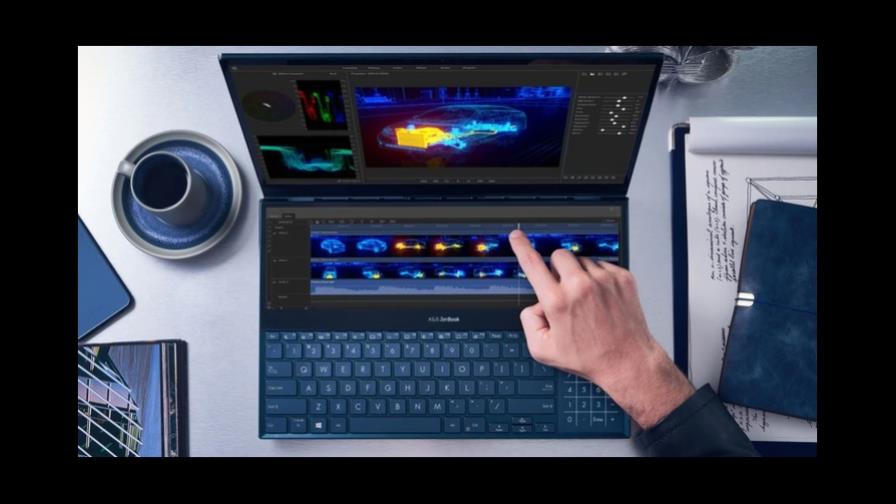 Lanzan una laptop con dos pantallas para múltiples tareas Lanzan una laptop con dos pantallas para múltiples tareas