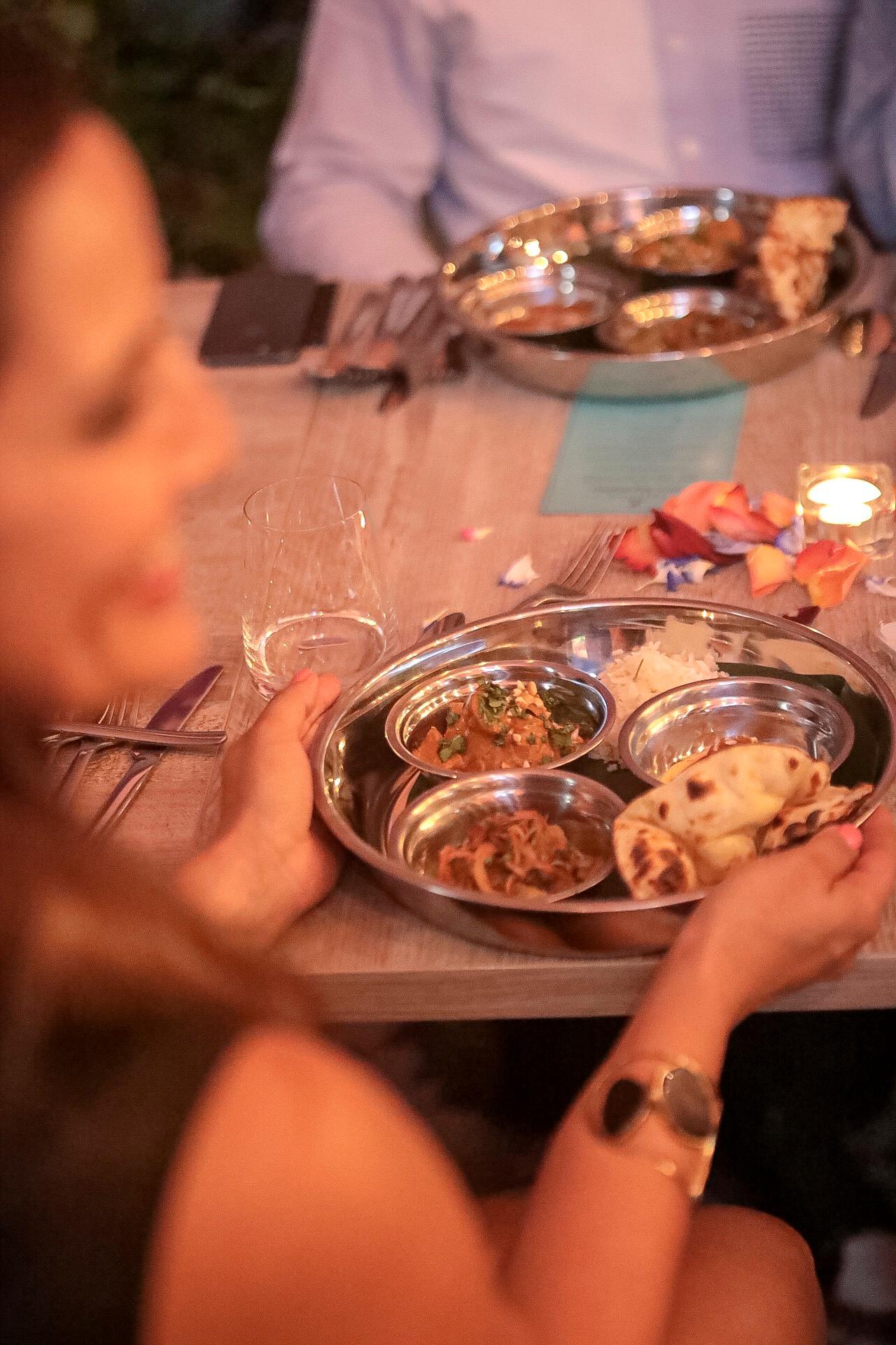 Las combinaciones de especias y condimentos originarios de la India junto a Leyenda hicieron una experiencia multisensorial.