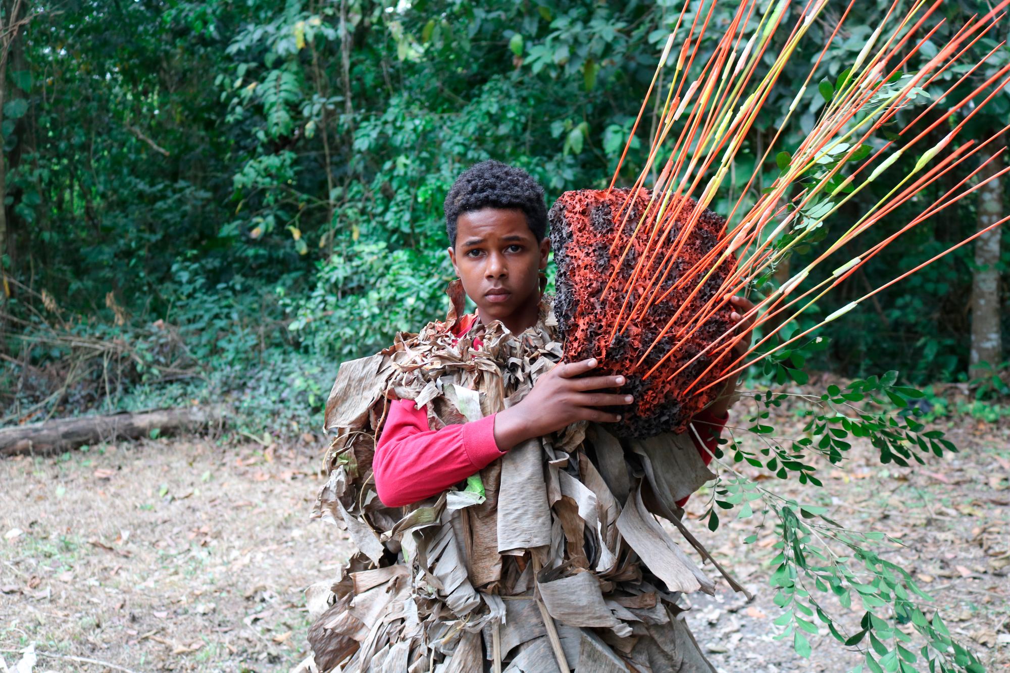 Las Marimantas cuentas con niños y adultos en su comparsa.