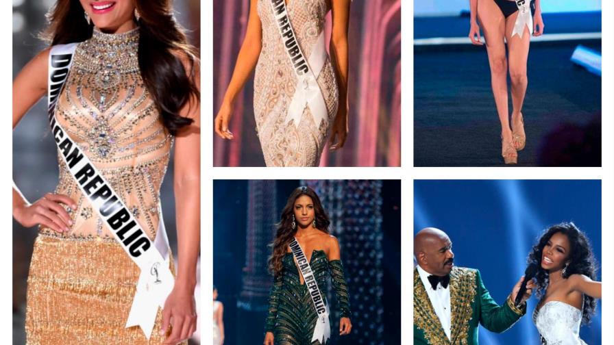Así les ha ido a las dominicanas en el Miss Universo en los últimos cinco años