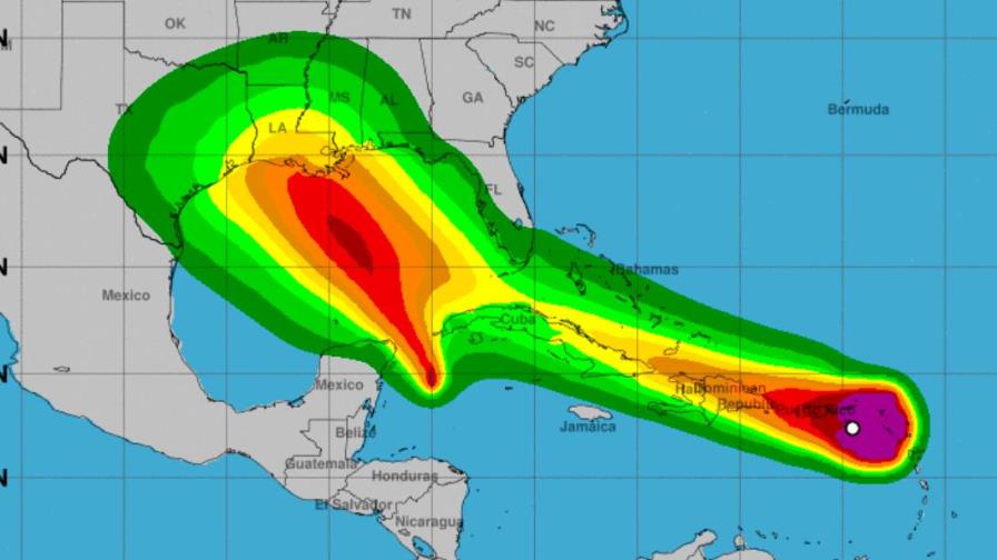 La tormenta Laura atravesará el país por el centro, de acuerdo a trayectoria