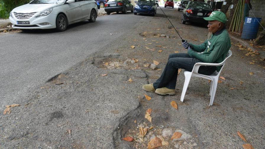 Una calle que parece un cartón de huevo 