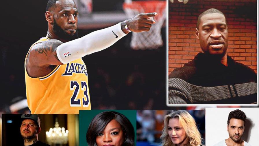 Famosos repudian la brutalidad policial en los Estados Unidos 