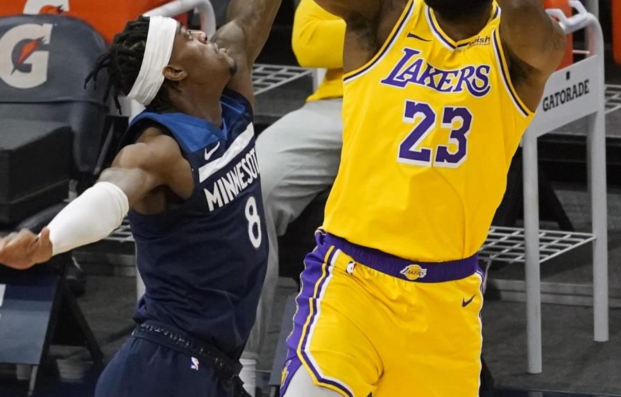 VIDEO | Lakers vencen a Timberwolves; Anthony Davis sigue fuera por lesión