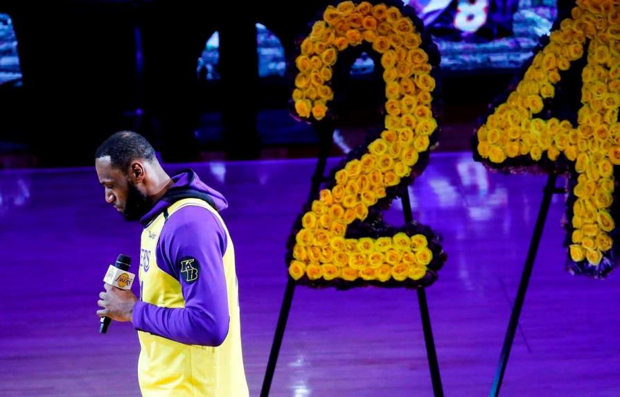 LeBron James destaca el legado de Kobe Bryant para los Lakers