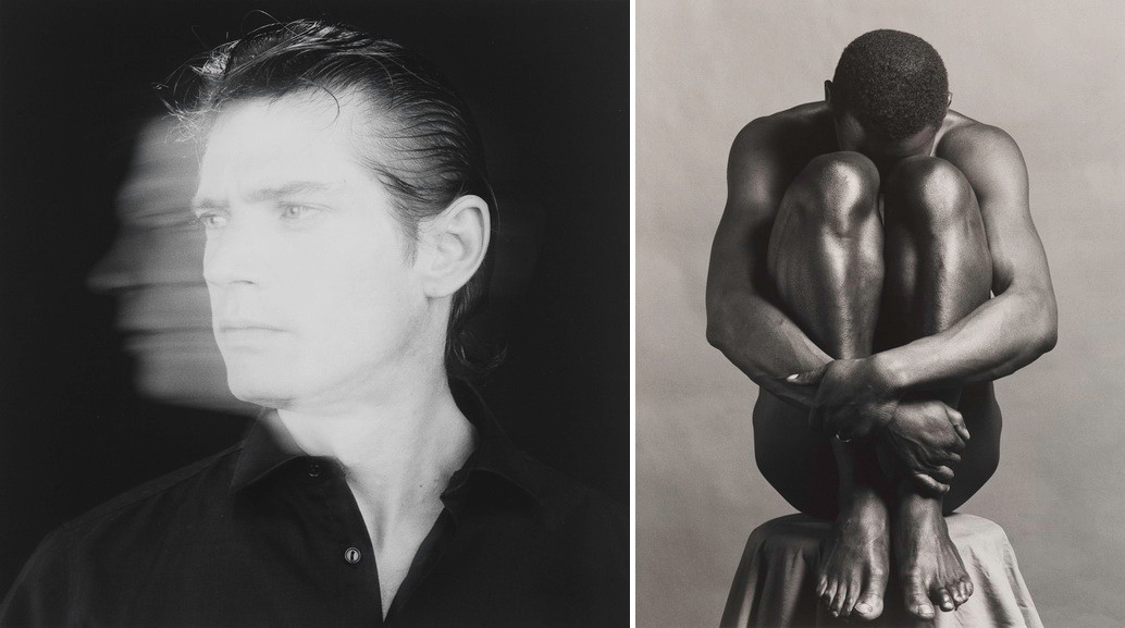 Autorretrato de Mapplethorpe.