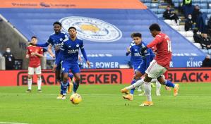 Leicester y Manchester United regalan un entretenido 2-2 en el Boxing Day